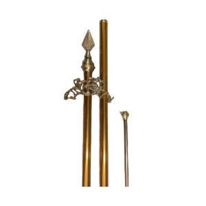 ASTA DE ALUMINIO REGLAMENTARIA PARA ESTANDARTE PUNTA DE LANZA