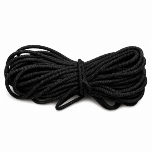 MAZO DE PIOLA COLOR NEGRO REGLAMENTARIO DE 7.5 MM (36 MTS)