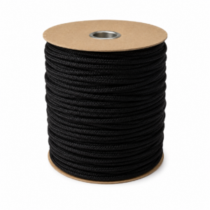 ROLLO DE PIOLA COLOR NEGRO REGLAMENTARIO DE 7.5 MM (10KG)