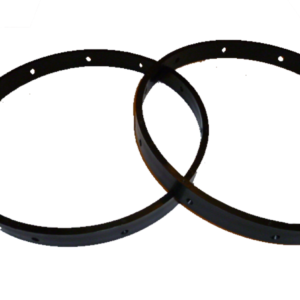 AROS DE PLASTICO KINDER COLOR NEGRO