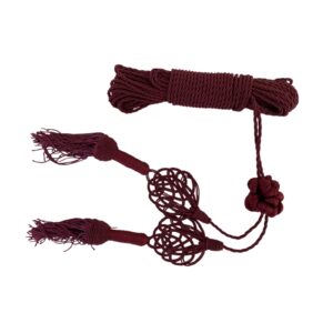 VESTIDURA GUINDA DE GALA