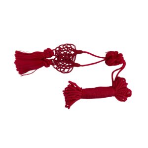 VESTIDURA DE MEDIA GALA ROJA