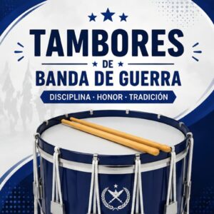 TAMBORES DE BANDA DE GUERRA