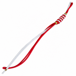 CORDON DE MANDO ROJO CON BLANCO